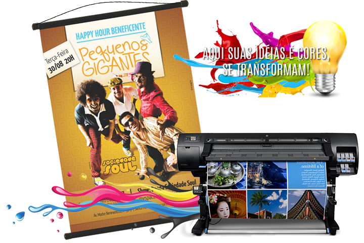Impressão em Grandes Formatos